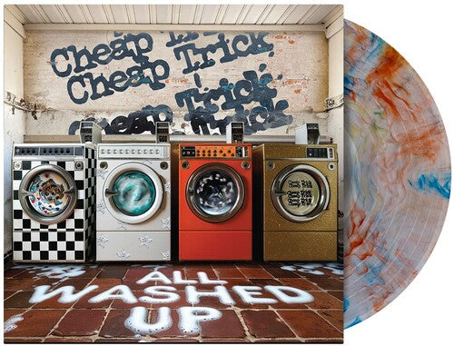 Cheap Trick - All Washed Up [LP - Orange/Blue Marble]
