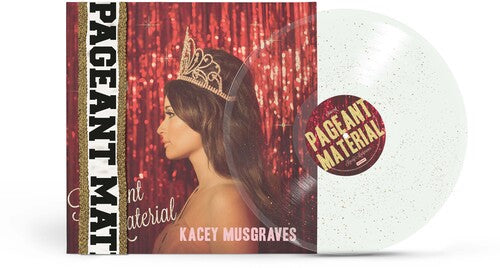 Kacey Musgraves - Pageant Material [LP - Clear w/ Gold Glitter]