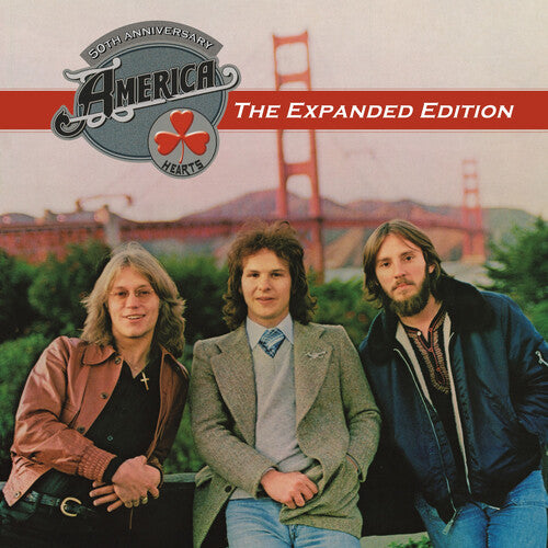 America - Hearts-50th Anniversary [LP - Red/Translucent]