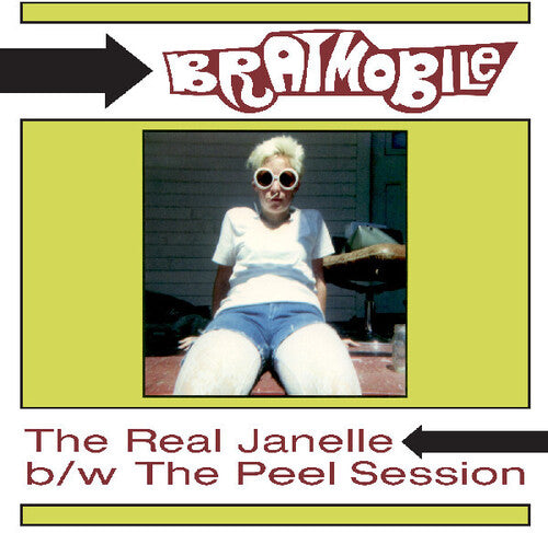 Bratmobile  - The Real Janelle & The Peel Session [LP - Lime Green]