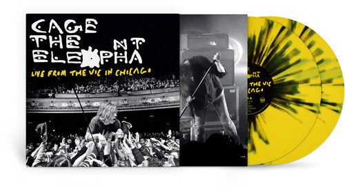 Cage The Elephant  - Live From The Vic In Chicago [2xLP - Yellow/Black Splatter]