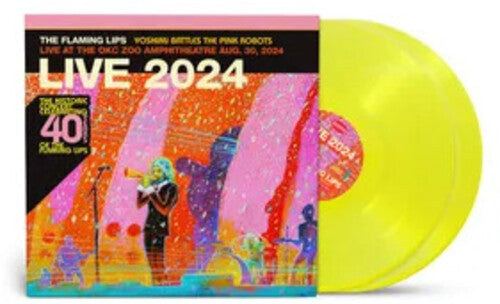 The Flaming Lips - Yoshimi Battles The Pink Robots - Live at the Zoo Amphitheatre, Oklahoma City, August 30, 2024 [2xLP - Color]