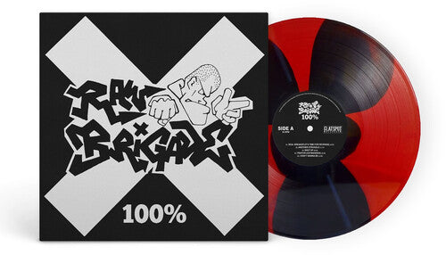 Raw Brigade - 100% [LP - Red/Black]