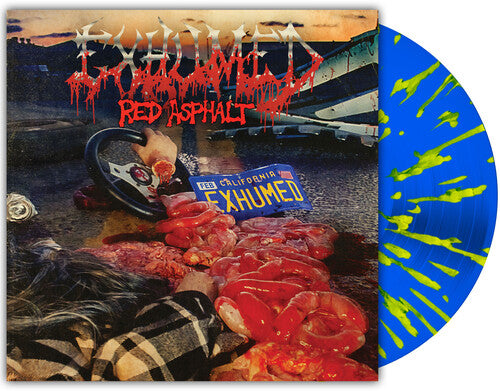 Exhumed - Red Asphalt [LP - Royal Blue/Splatter]