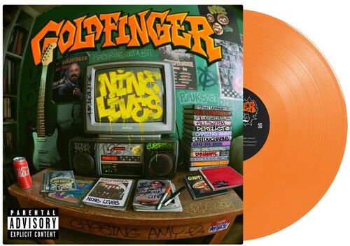 Goldfinger - Nine Lives  [LP - Transparent Orange]