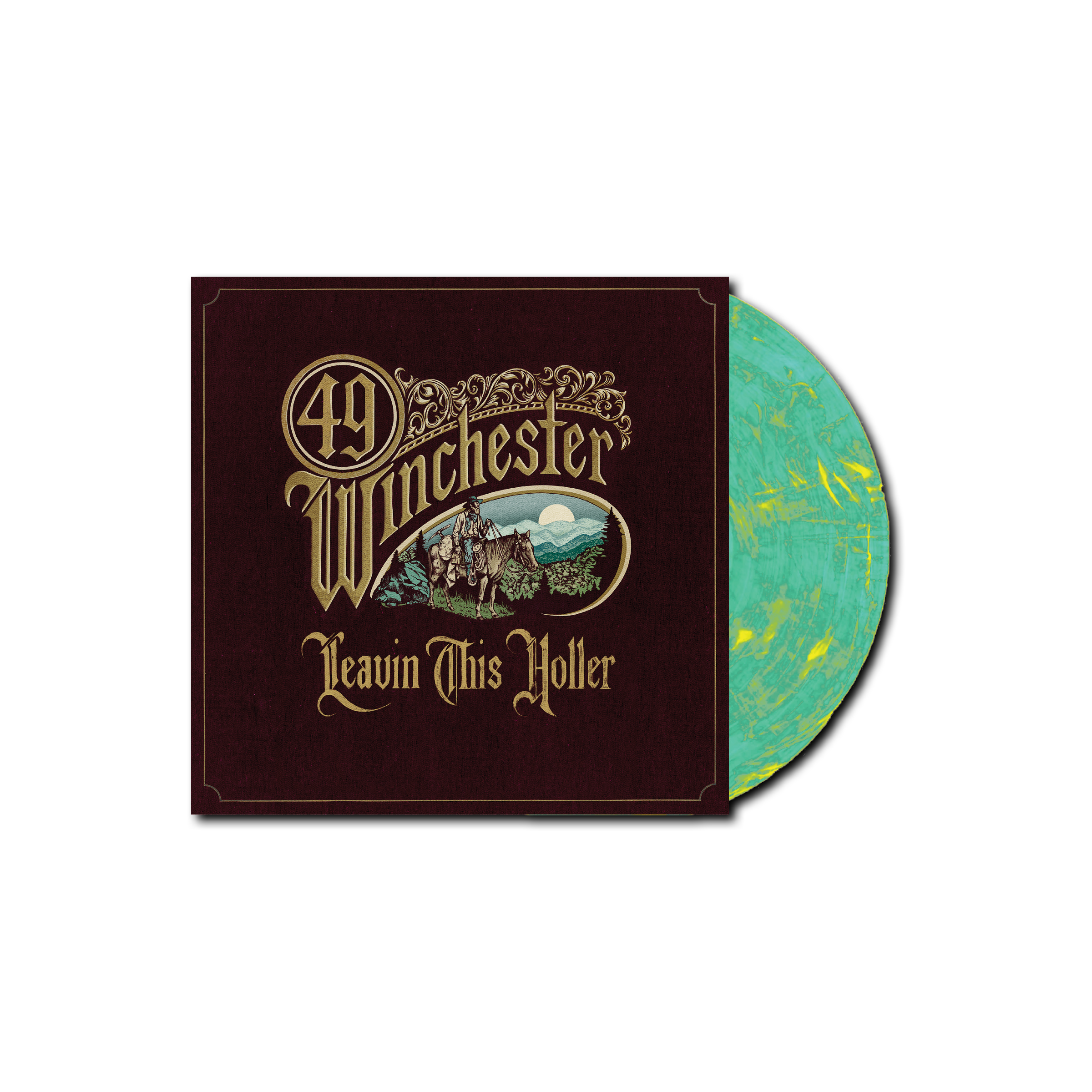 49 Winchester - Leavin' This Holler [LP - Coke Bottle Clear w/ Orange Swirls]