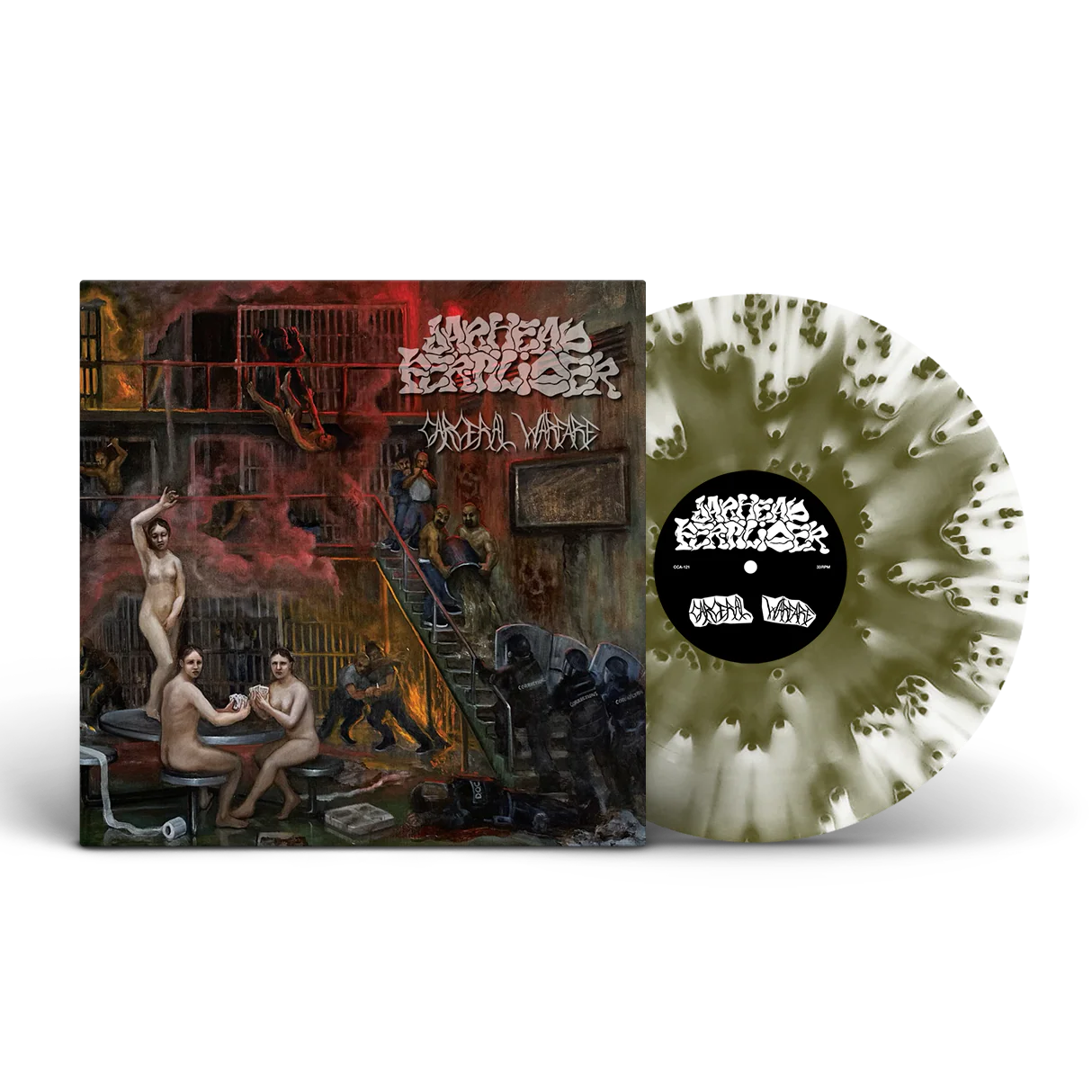 Jarhead Fertilizer - Carceral Warfare [LP - Cloudy Swap Green]