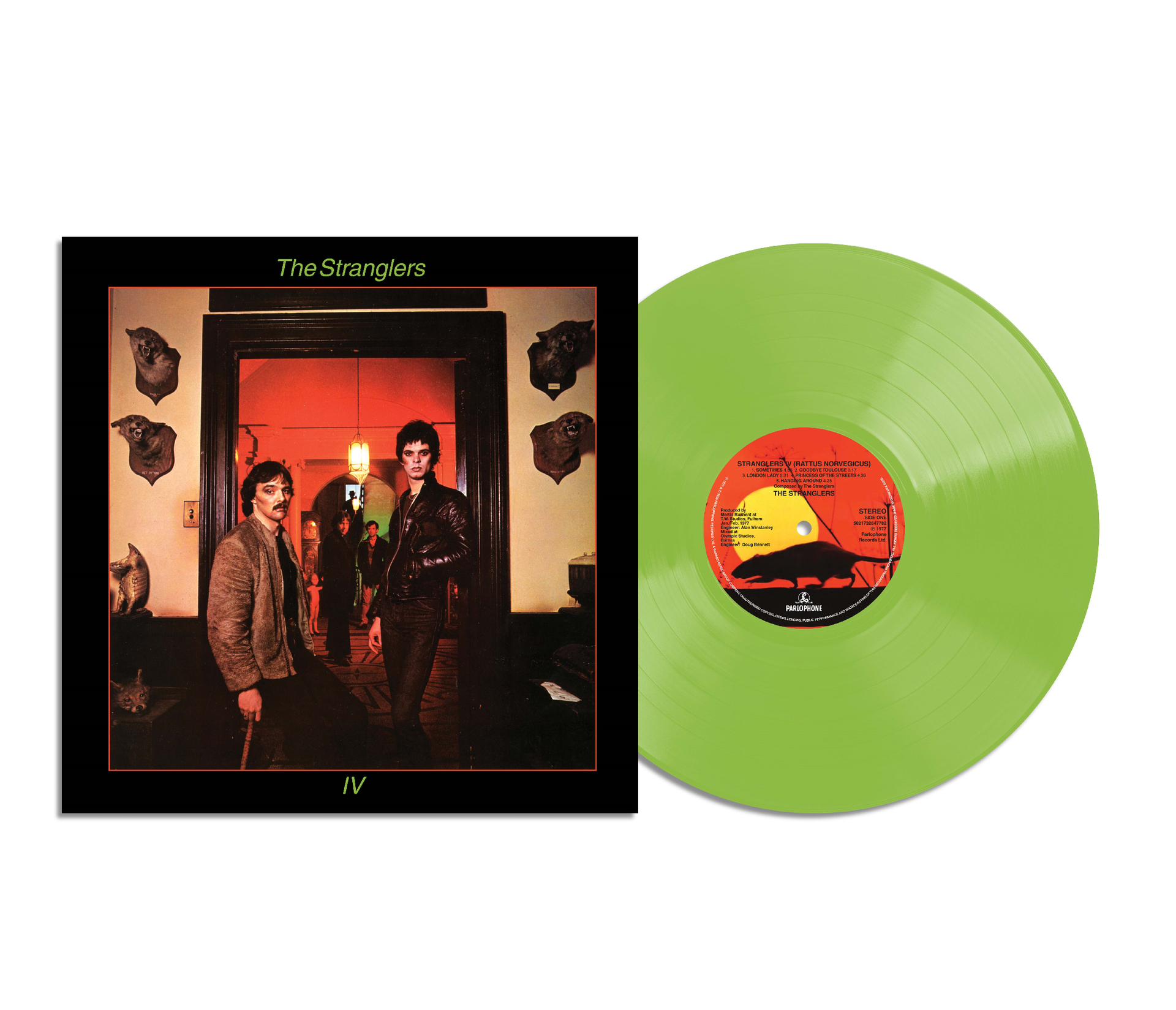 The Stranglers - Rattus Norvegicus (2025 Remaster) [LP - Green/Translucent]