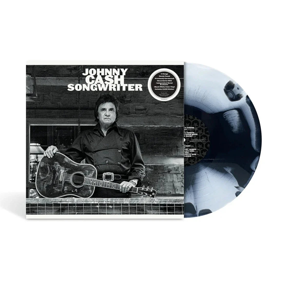 Johnny Cash - Songwriter [LP - Black/White]