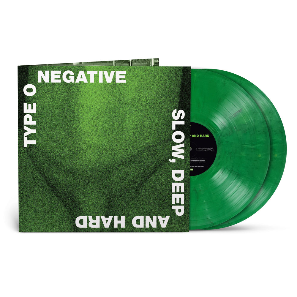 Type O Negative - Slow Deep & Hard [2xLP - Green/Black Marble]