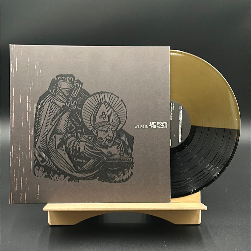 Let Down – We're In This Alone [LP - Gold/Black]