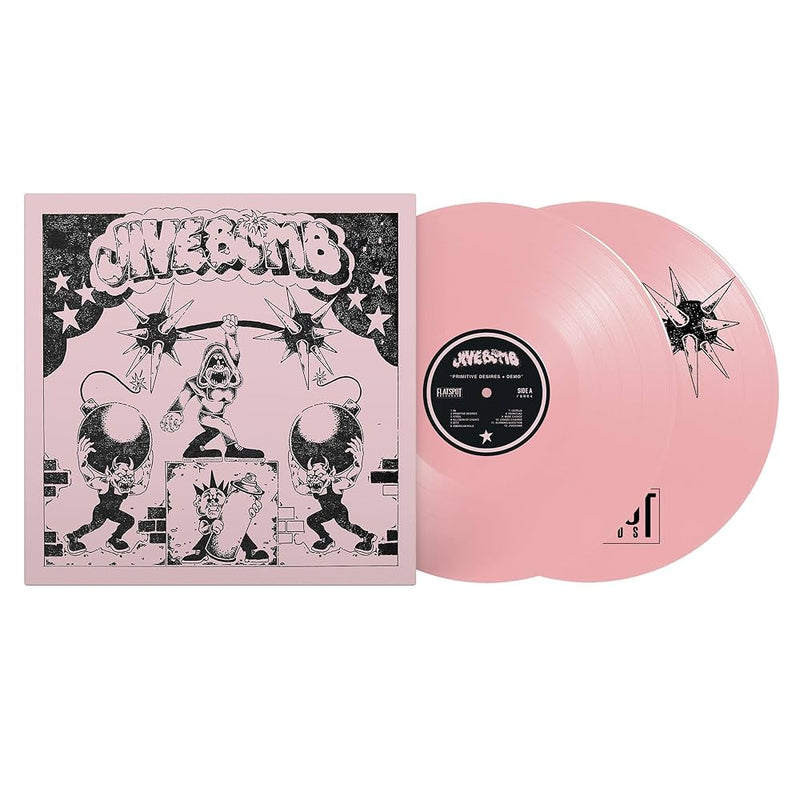 Jivebomb - Primitive Desires / Demo [LP - Bubblegum Pink]