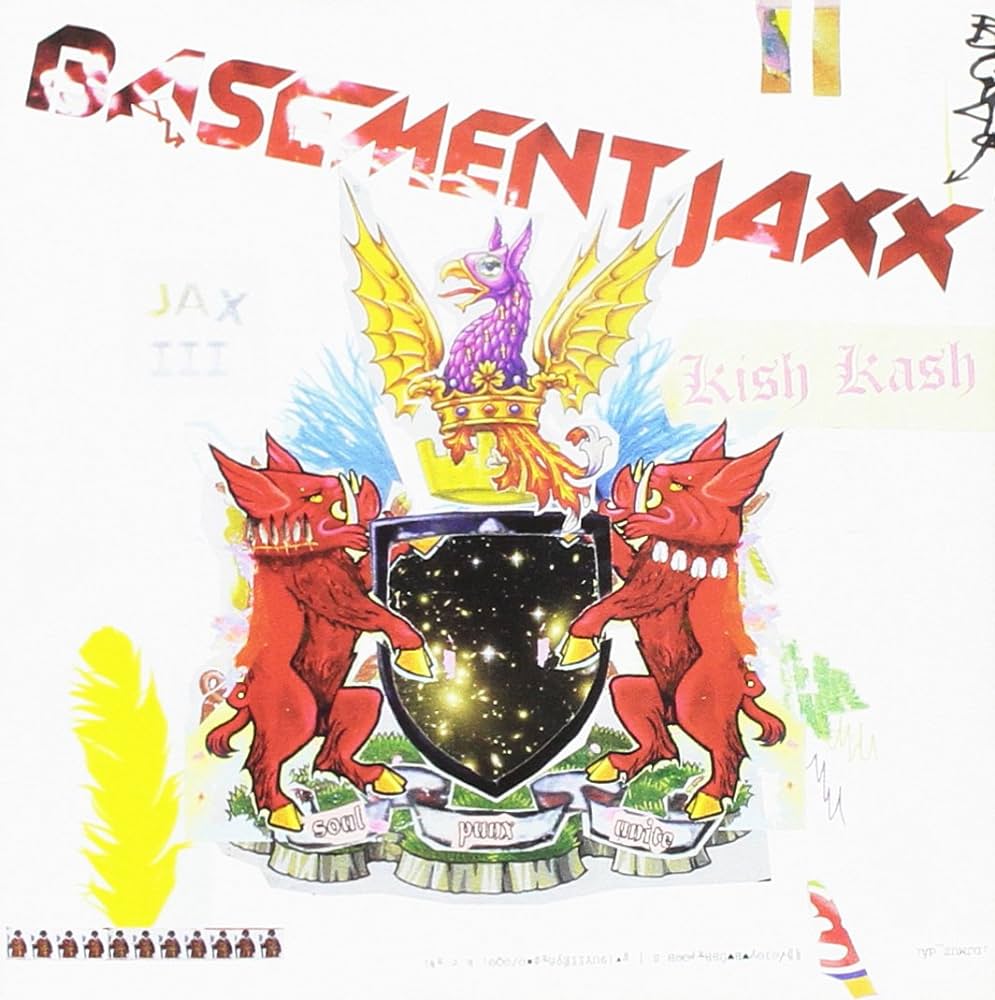 Basement Jaxx - Kish Kash [2xLP - Red & White]