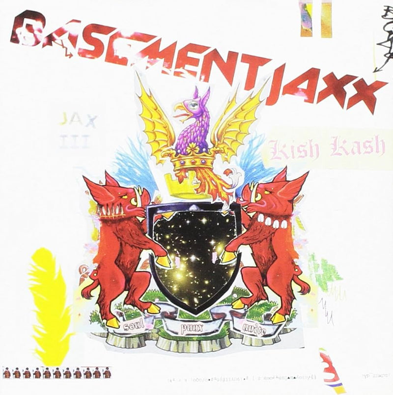 Basement Jaxx - Kish Kash [2xLP - Red & White]