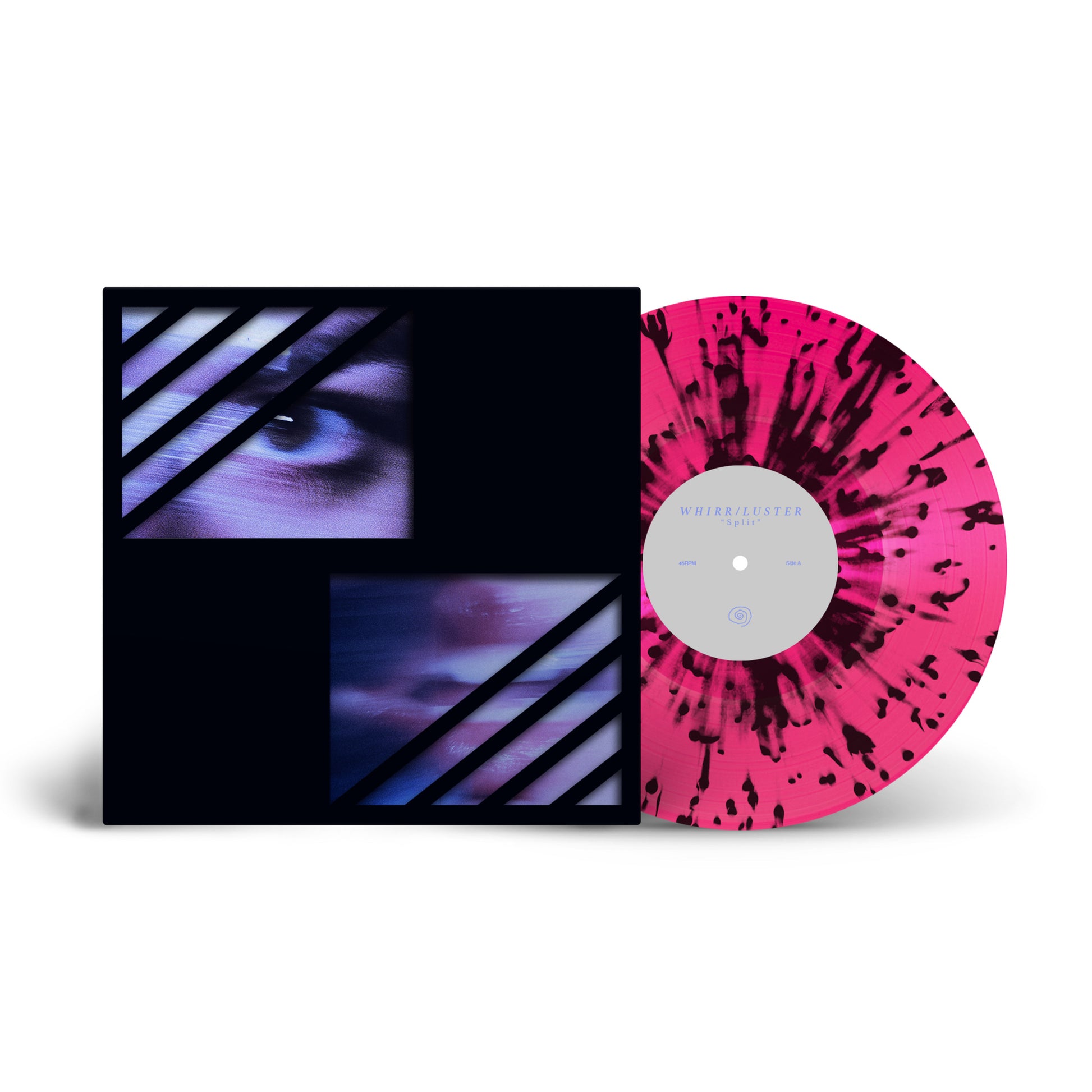 Whirr - Whirr & Luster [LP - Magenta/Black Splatter]