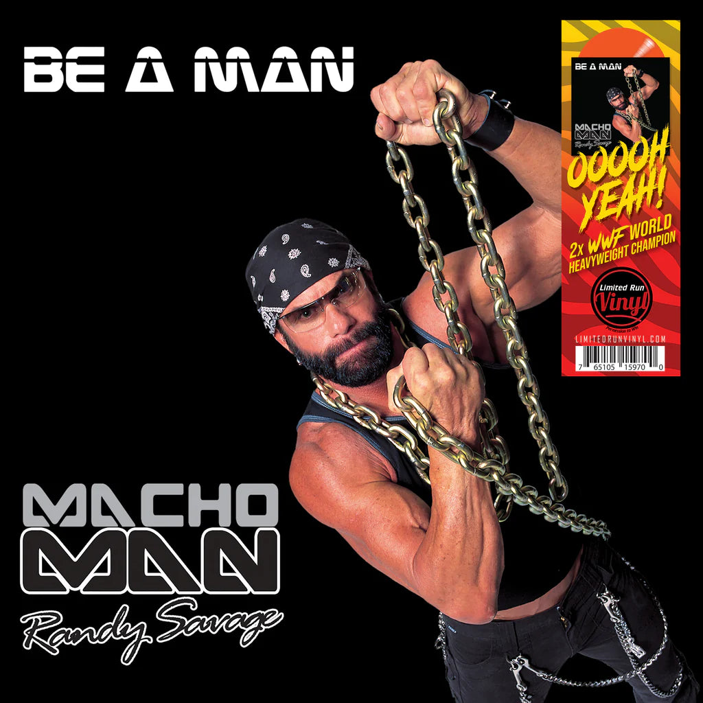 Macho Man Randy Savage - Be A Man [LP - Orange]