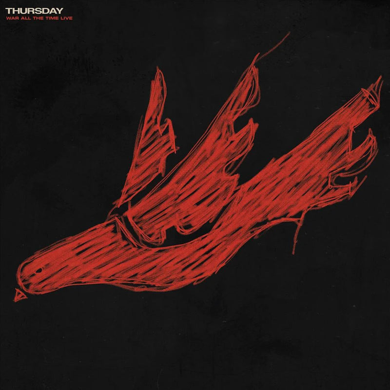 Thursday - War All The Time Live [2xLP - Red in Clear/Black in Clear]