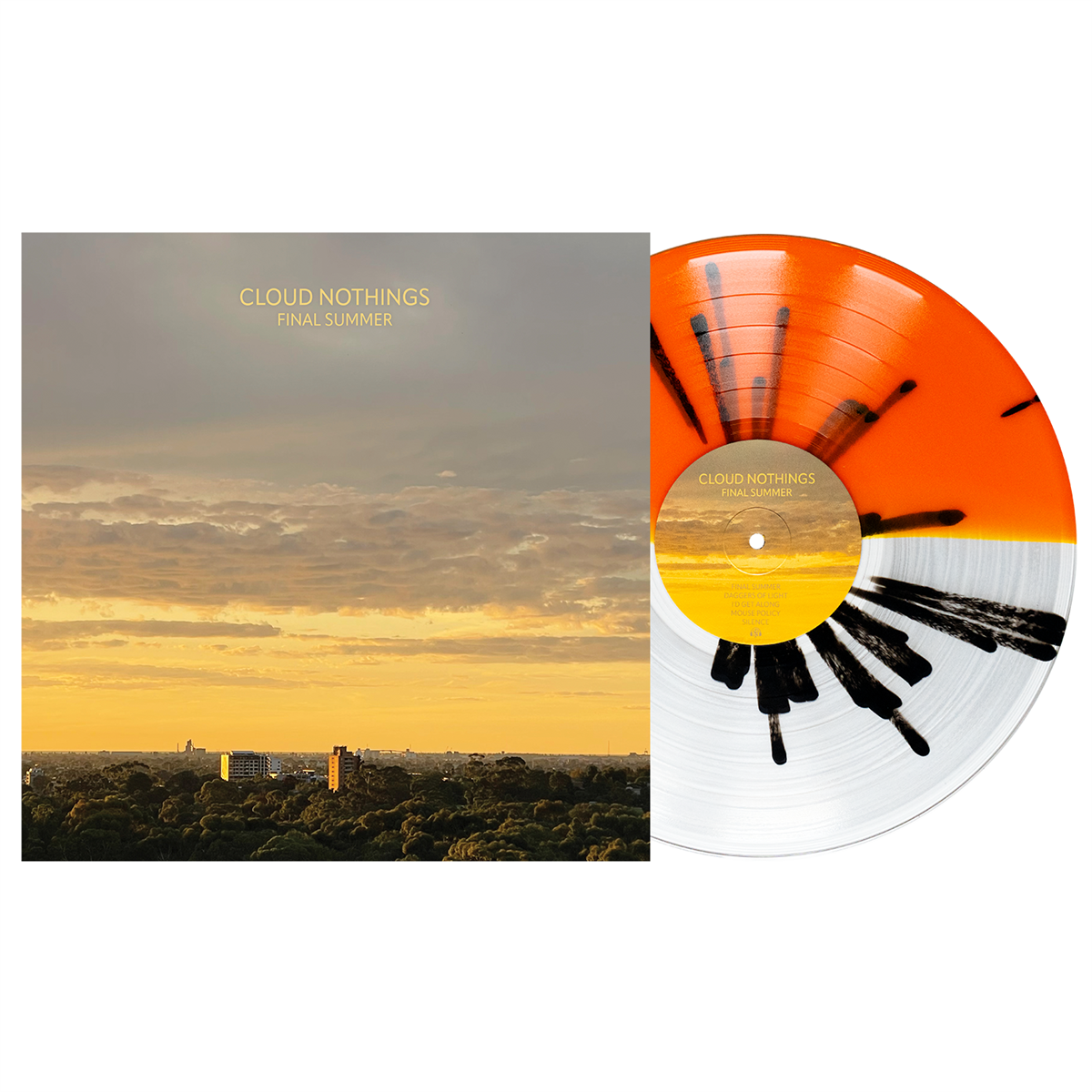 Cloud Nothings - Final Summer [LP - Clear/Orange w/ Black Spatter]