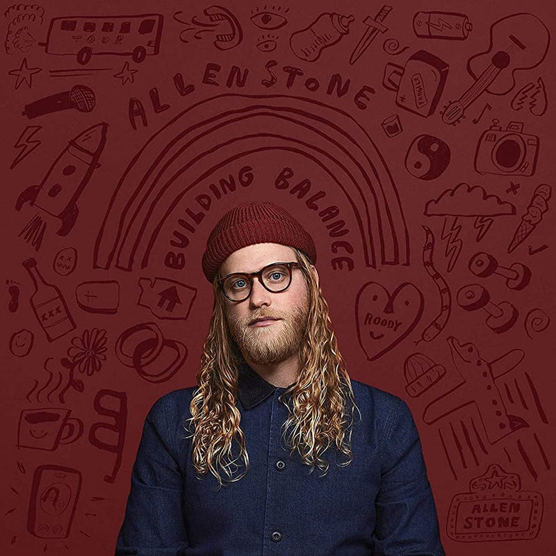 Allen Stone - Building Balance [LP - Blue & Red]