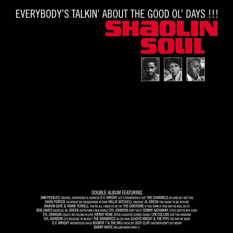 Various Artists - Shaolin Soul Episode 1: Everybody's Talkin' About The Good Ol' Days!!! [2xLP+CD]