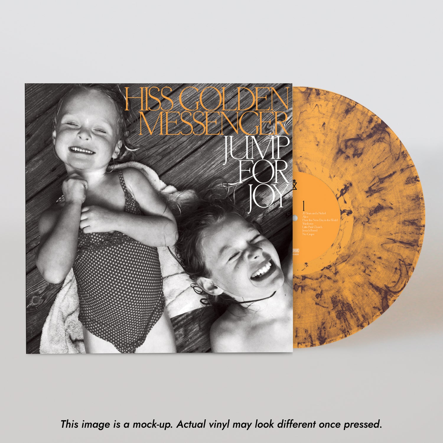 Hiss Golden Messenger - Jump For Joy [LP - Orange & Black Swirl]