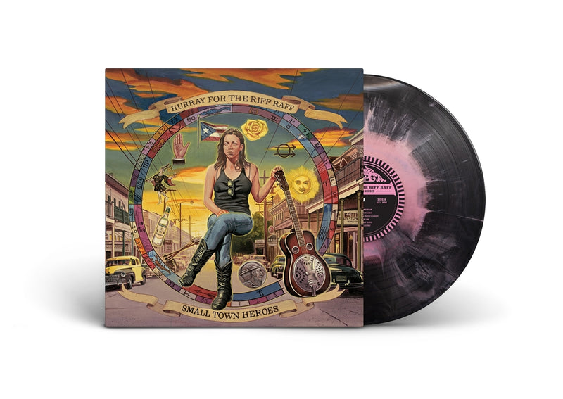 Hurray For The Riff Raff - Small Town Heroes [LP - Pink Acid Wash]