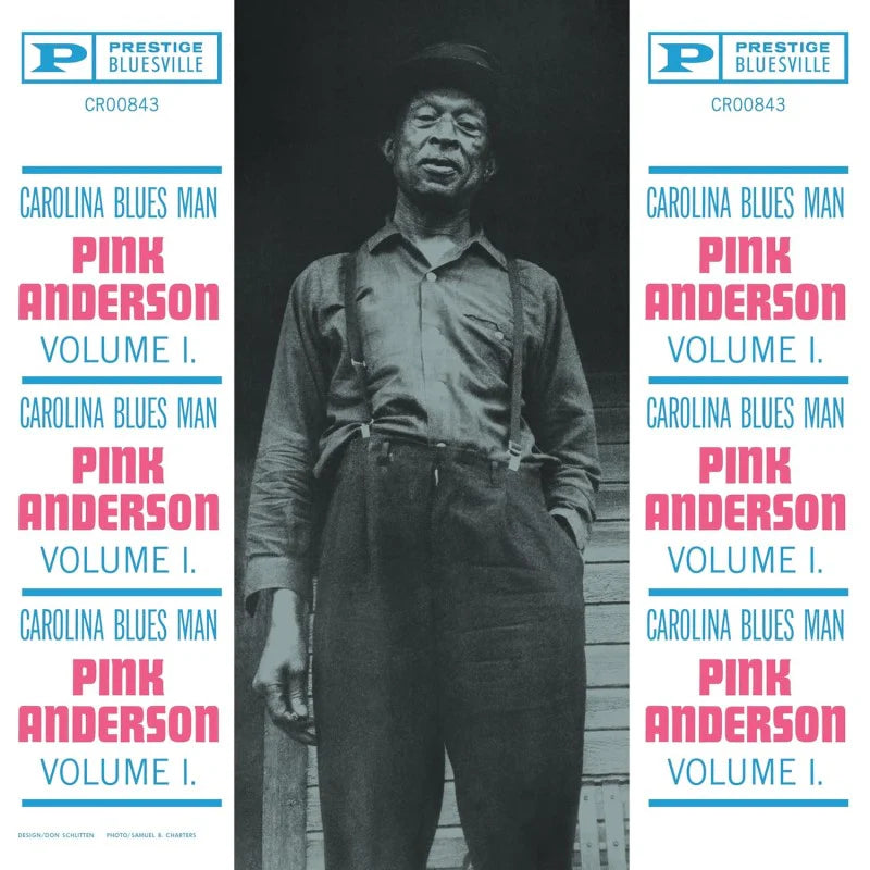 Pink Anderson - Vol 1: Carolina Blues Man (Bluesville Acoustic Sounds) [LP]