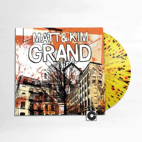 Matt & Kim - Grand [LP + 7" - Yellow/Orange Splatter]