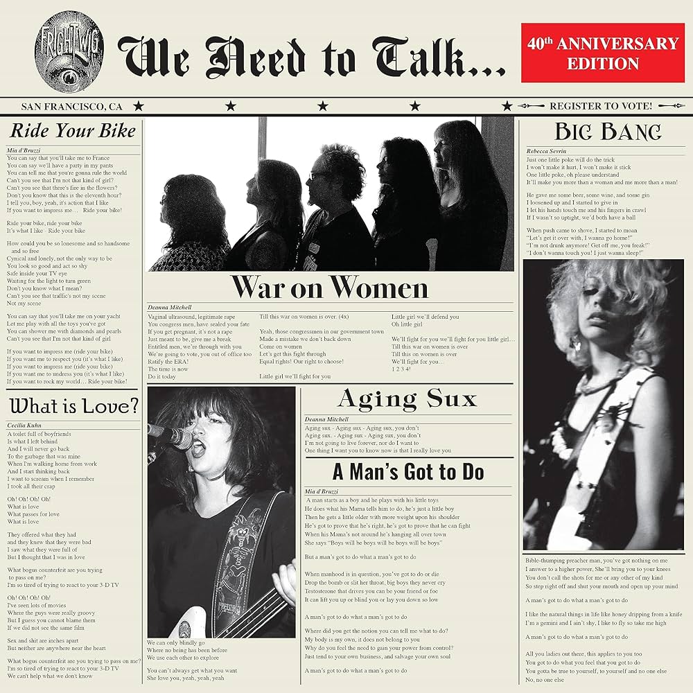 Frightwig - We Need To Talk... (40th Anniversary) [2xLP]