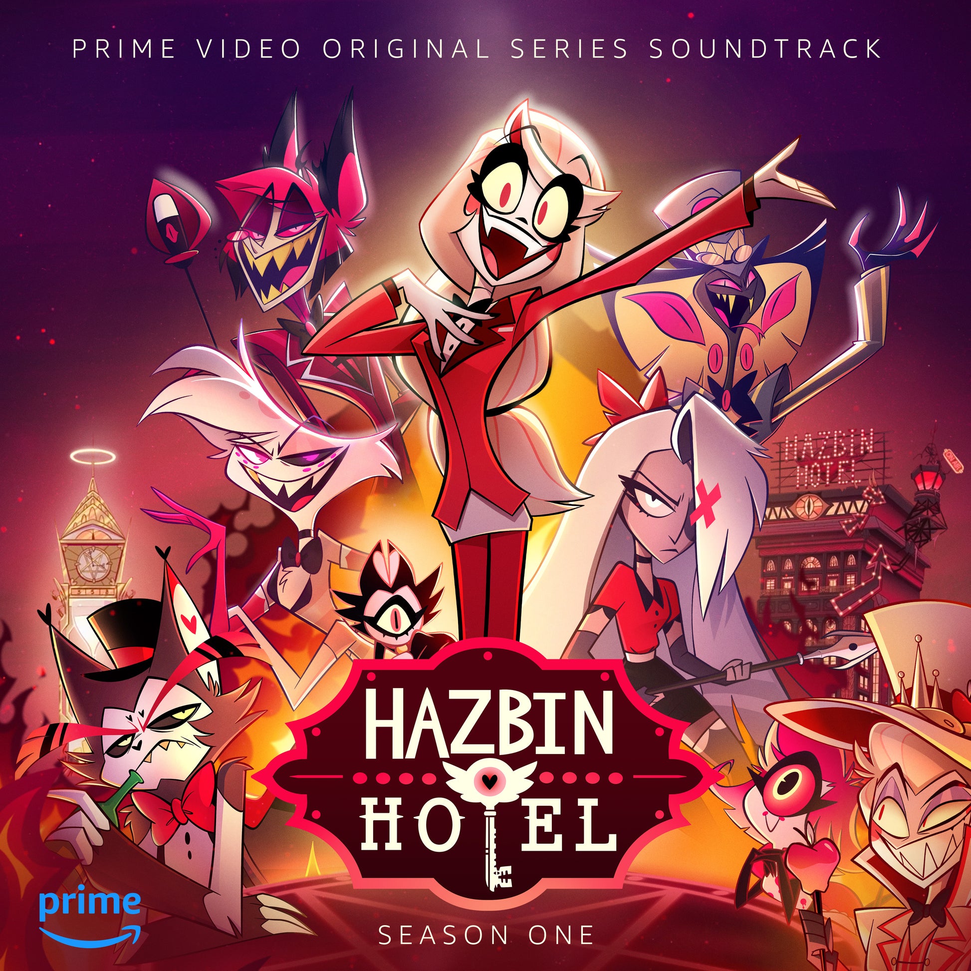 Various Artists - Hazbin Hotel (Original Soundtrack) [LP - Fire Red]