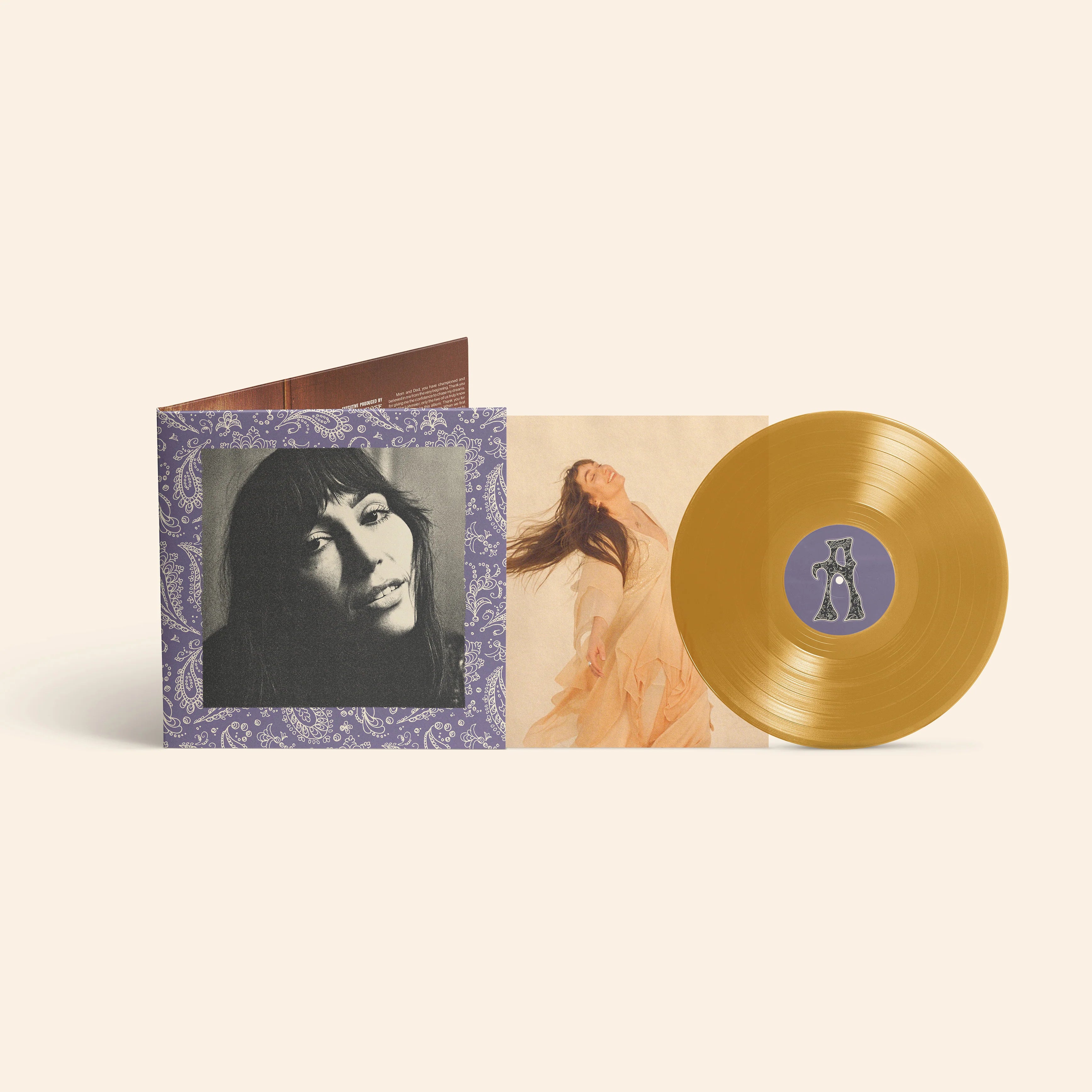 Abigail Rose - Paisley (Autographed) [2xLP - Mid-Century Orange]