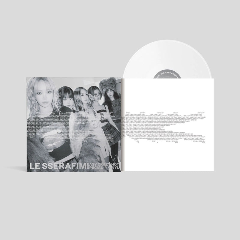 LE SSERAFIM - EASY-CRAZY-HOT [LP - Silver White]