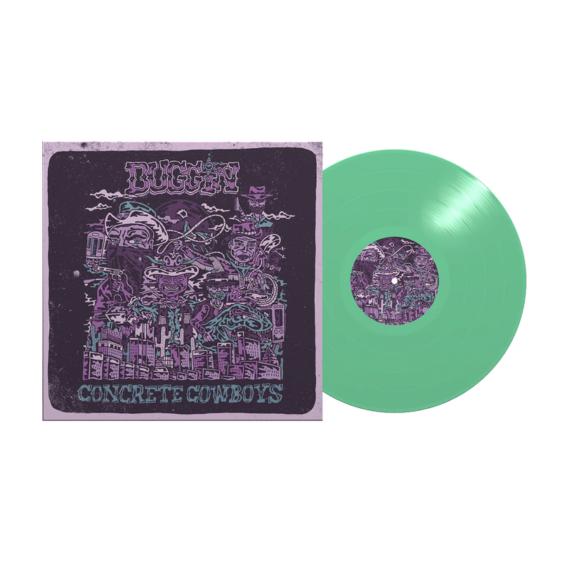 Buggin - Concrete Cowboys [LP - Green]