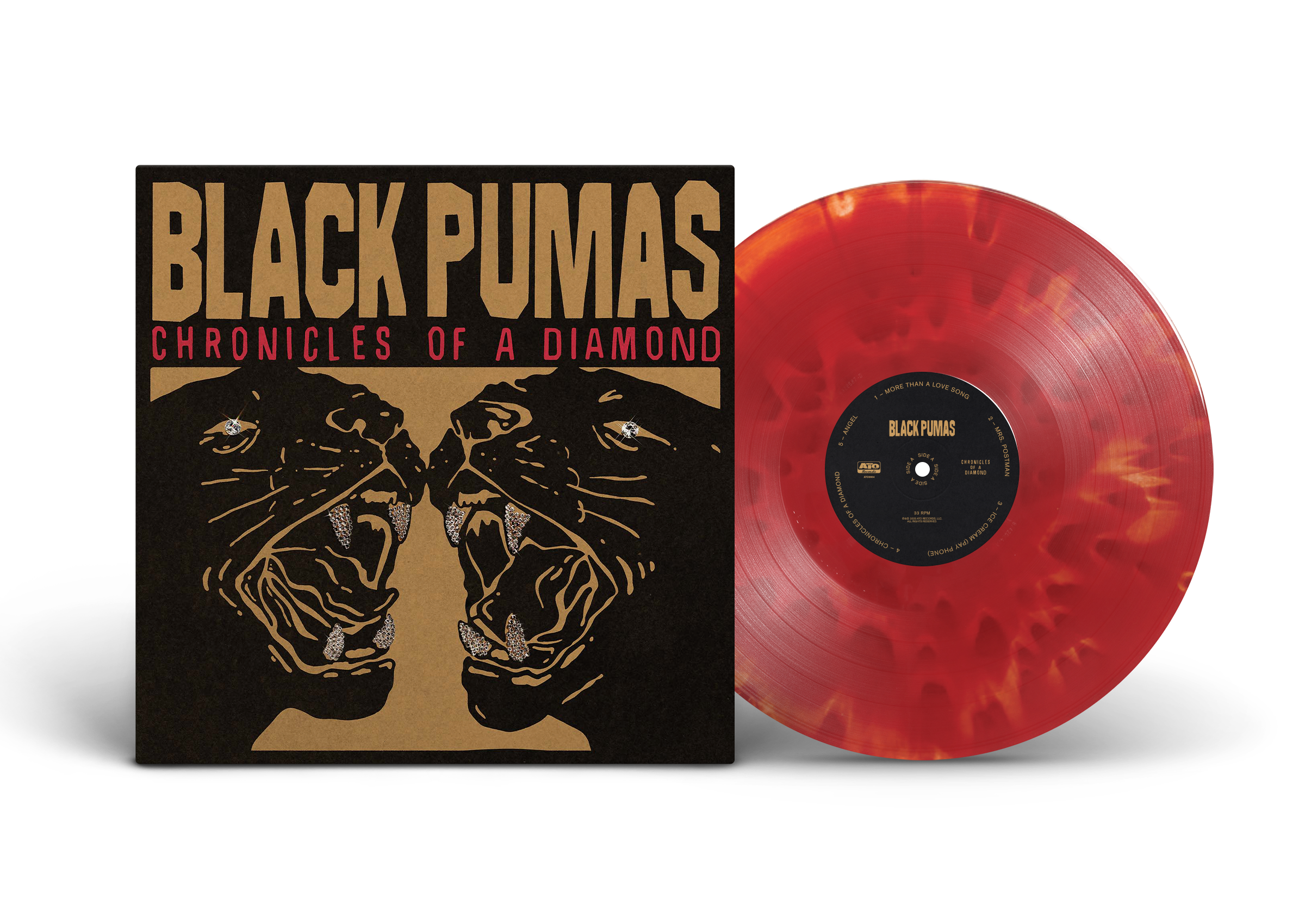 Black Pumas - Chronicles Of A Diamond [LP - Cloudy Red]