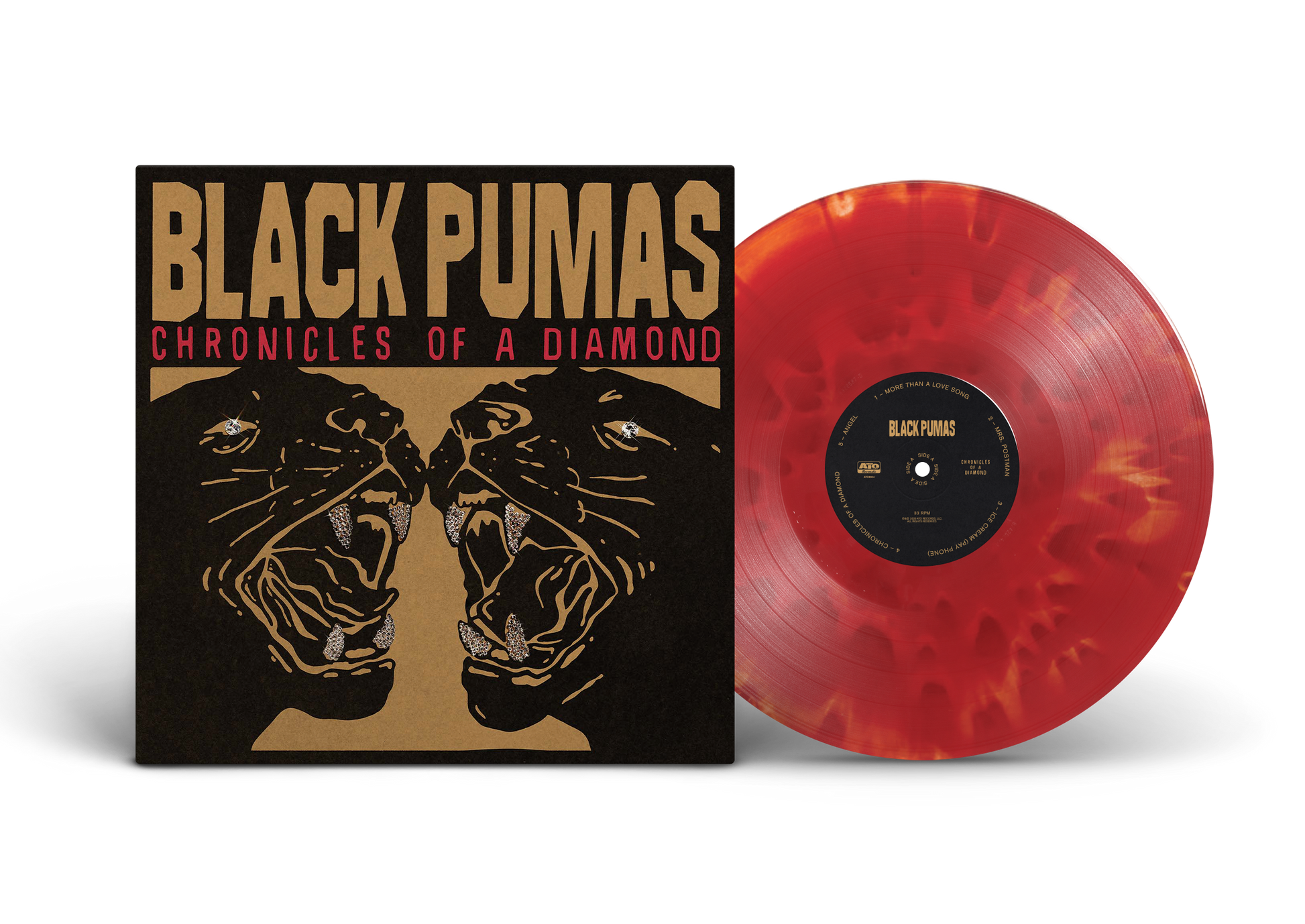Black Pumas - Chronicles Of A Diamond [LP - Cloudy Red]