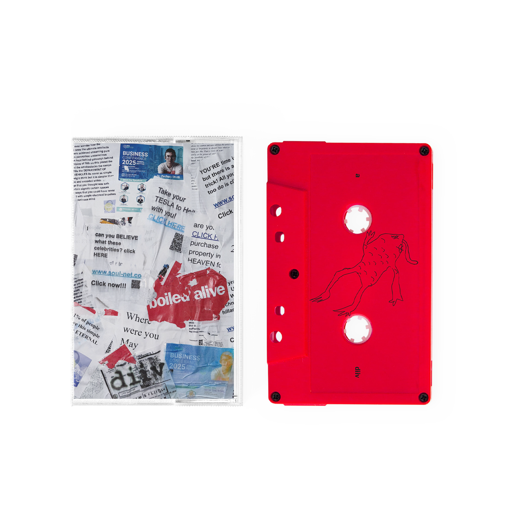 DIIV - Boiled Alive: Live at Teragram Ballroom [Cassette - Red]