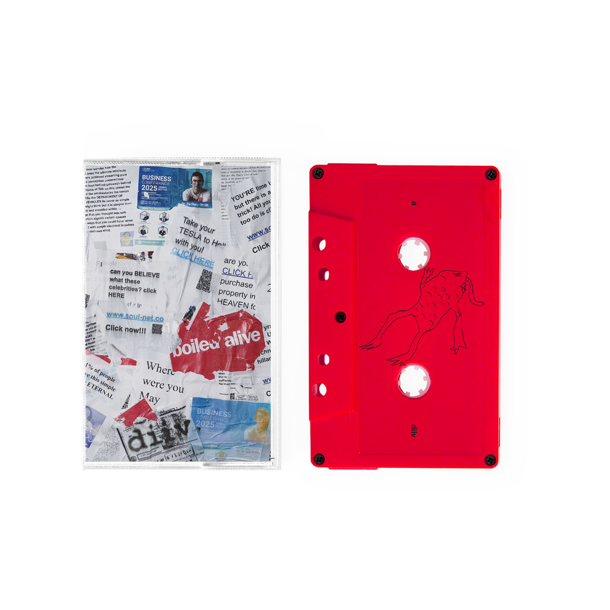 DIIV - Boiled Alive: Live at Teragram Ballroom [Cassette - Red]