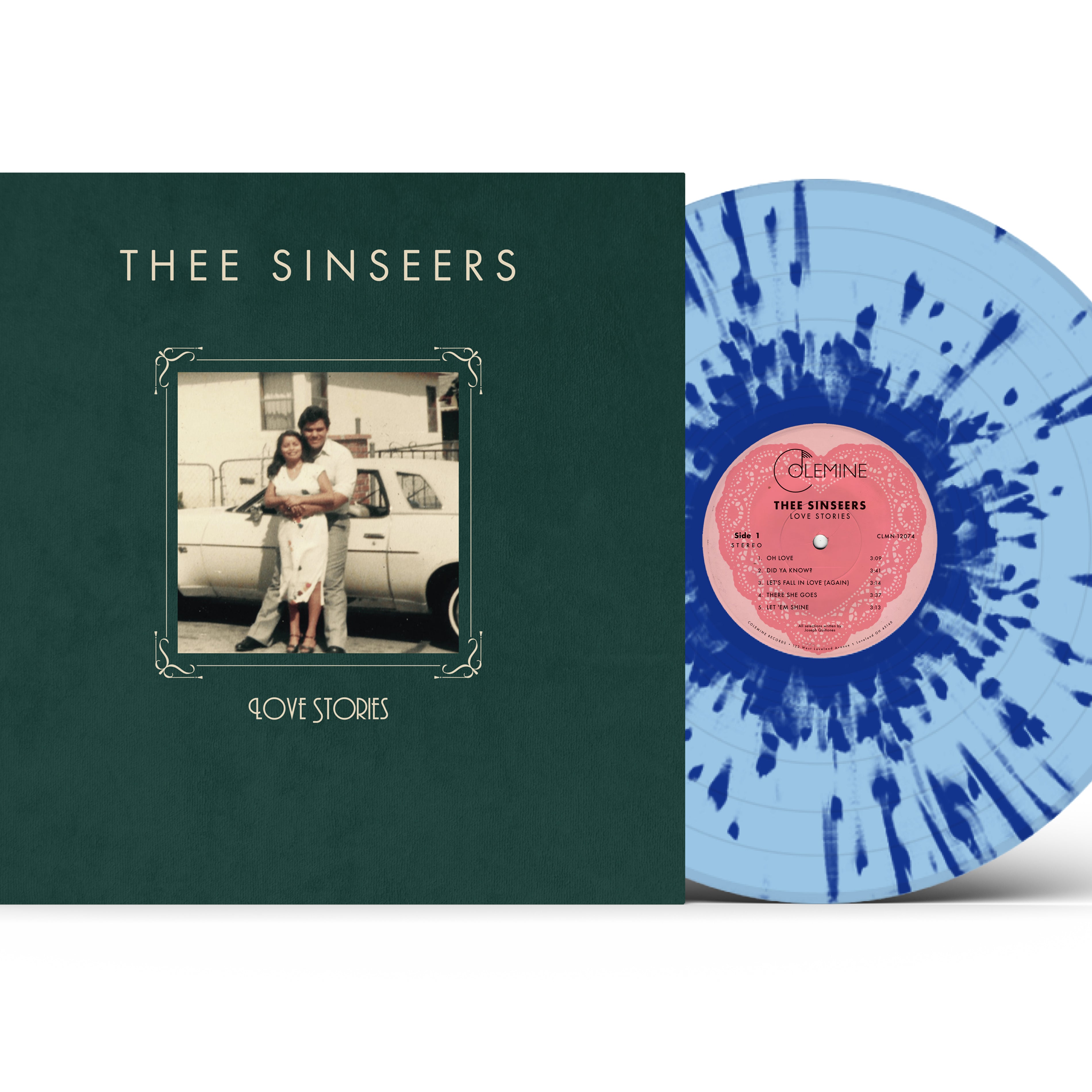 Thee Sinseers - Love Stories [LP - Crybaby Blue Splatter]