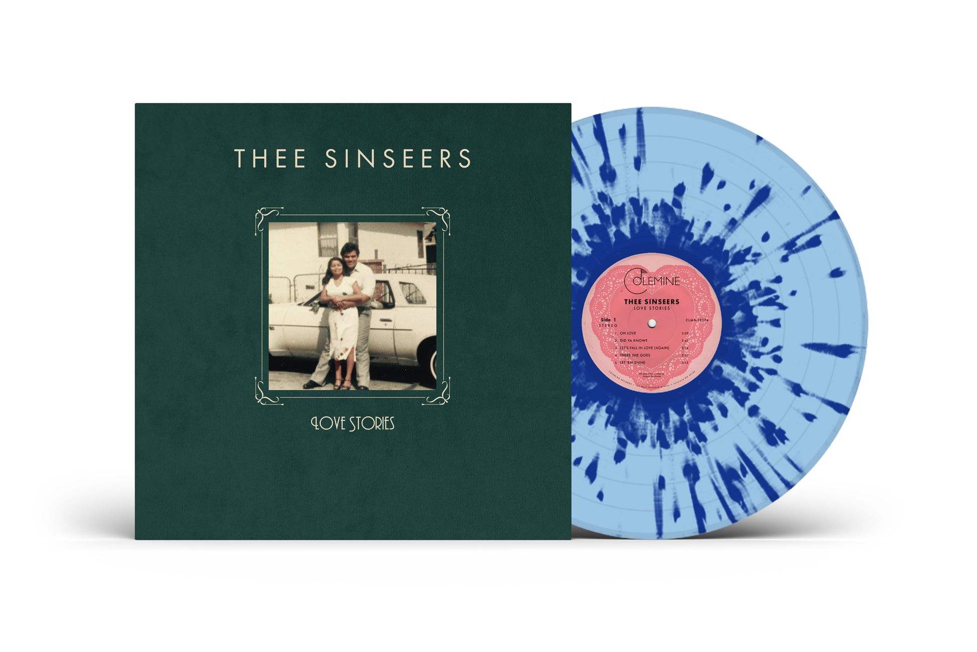 Thee Sinseers - Love Stories [LP - Crybaby Blue Splatter]
