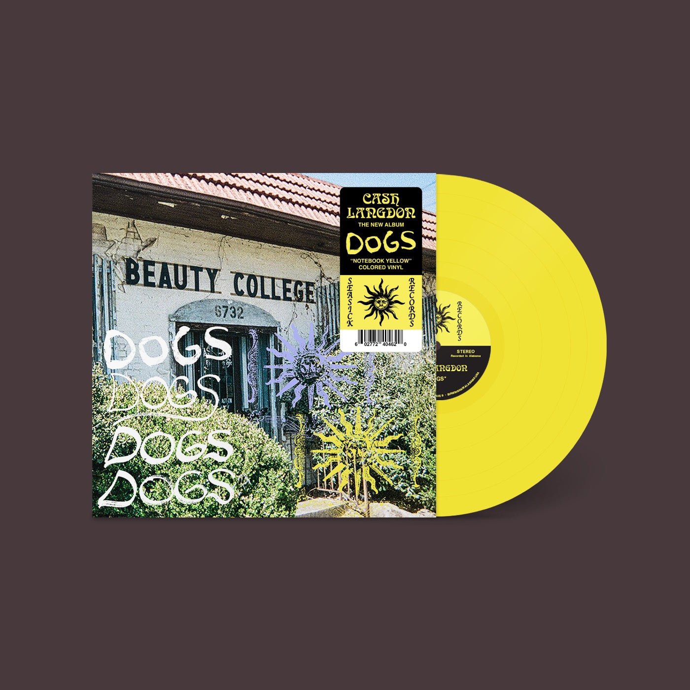 Cash Langdon - Dogs [LP - Notebook Yellow]