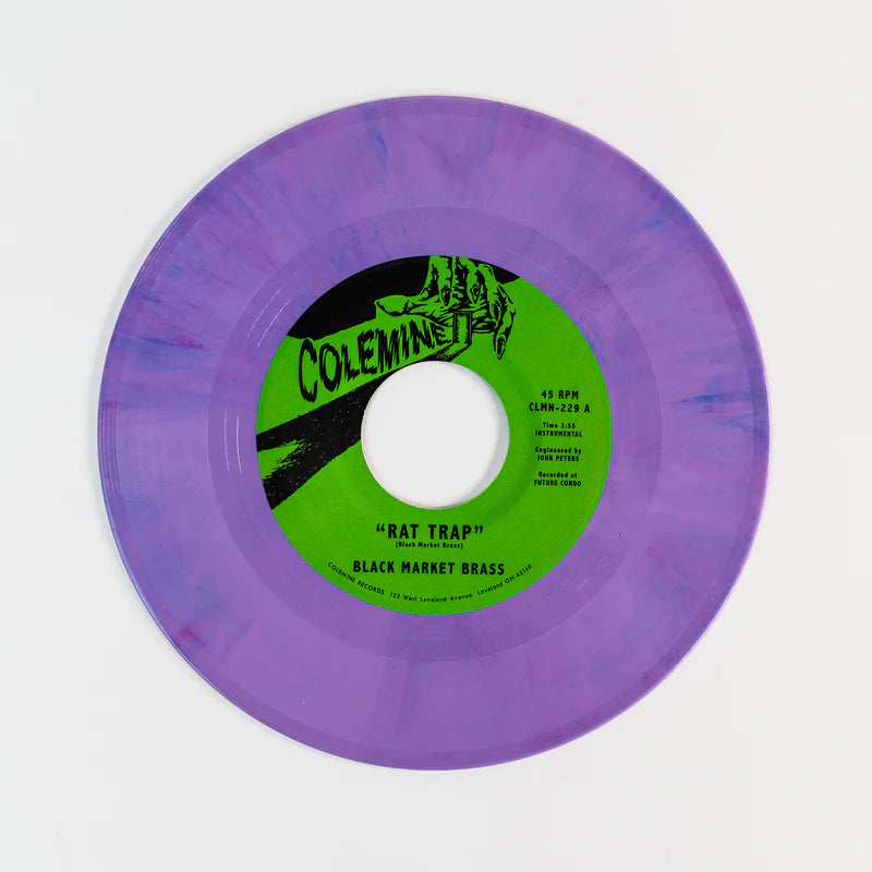 Black Market Brass - Rat Trap / Chop Bop [7" - Purple Swirl]