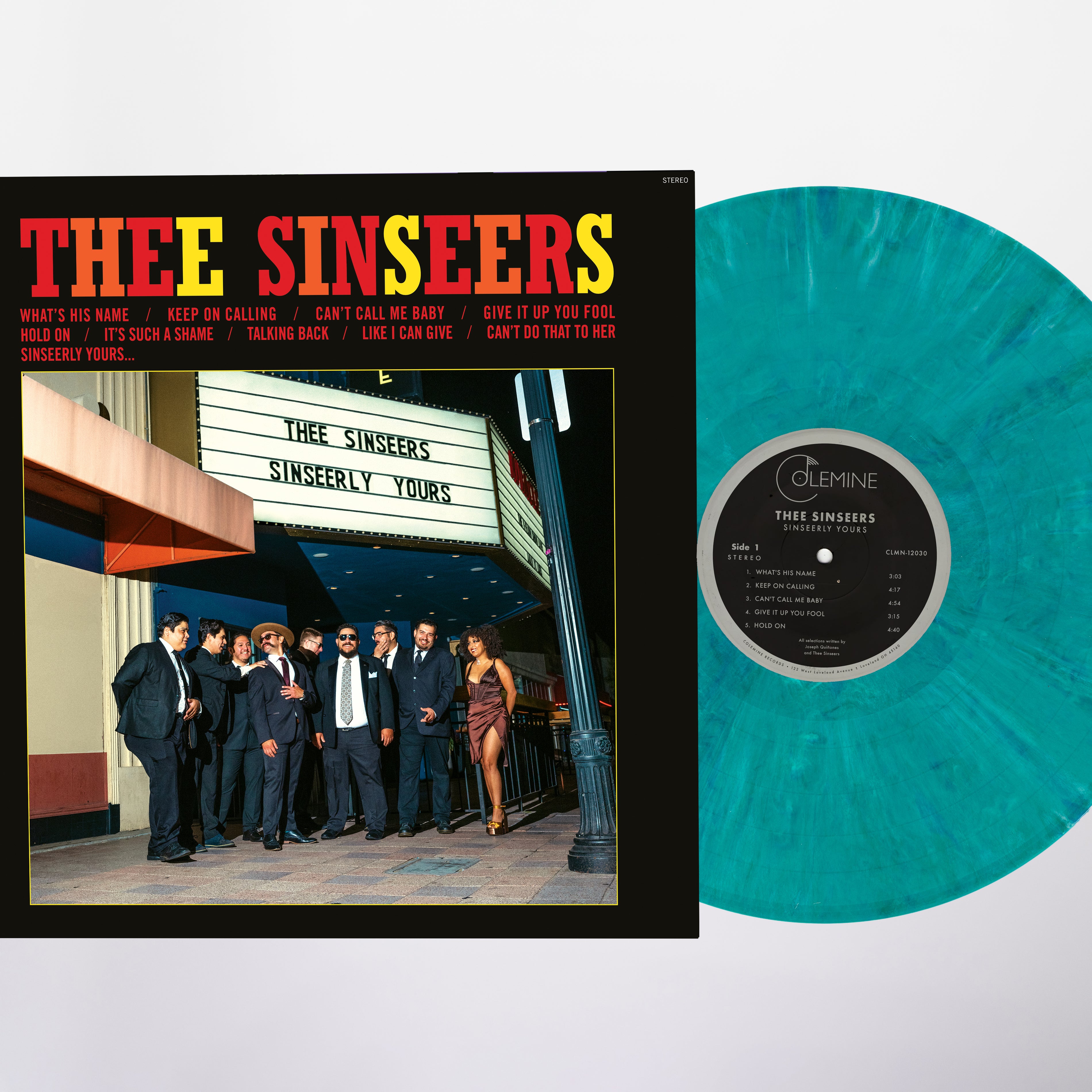 Thee Sinseers - Sinseerly Yours [LP - Seafoam Green]