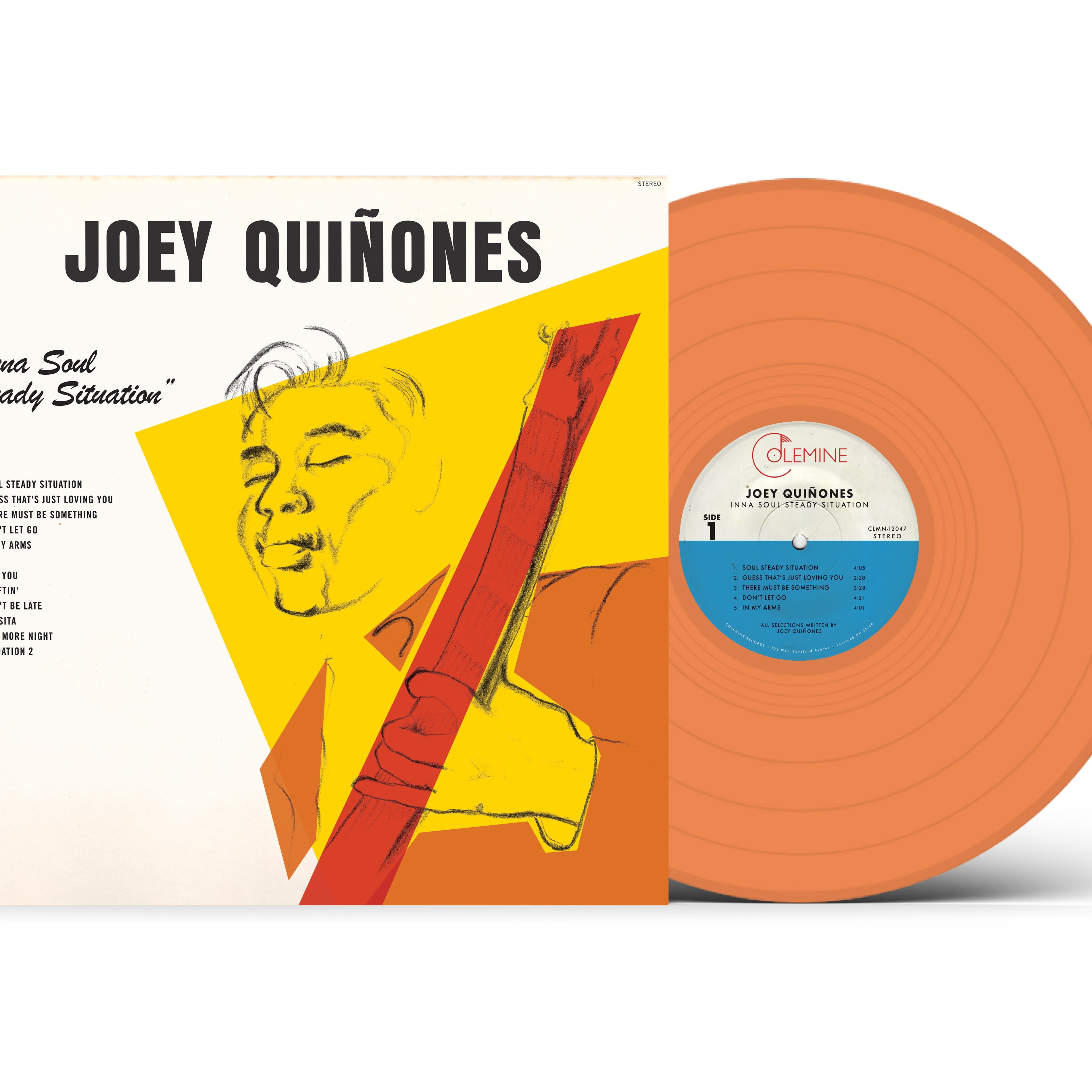 Joey Quiñones - Inna Soul Steady Situation [LP - Opaque Orange]