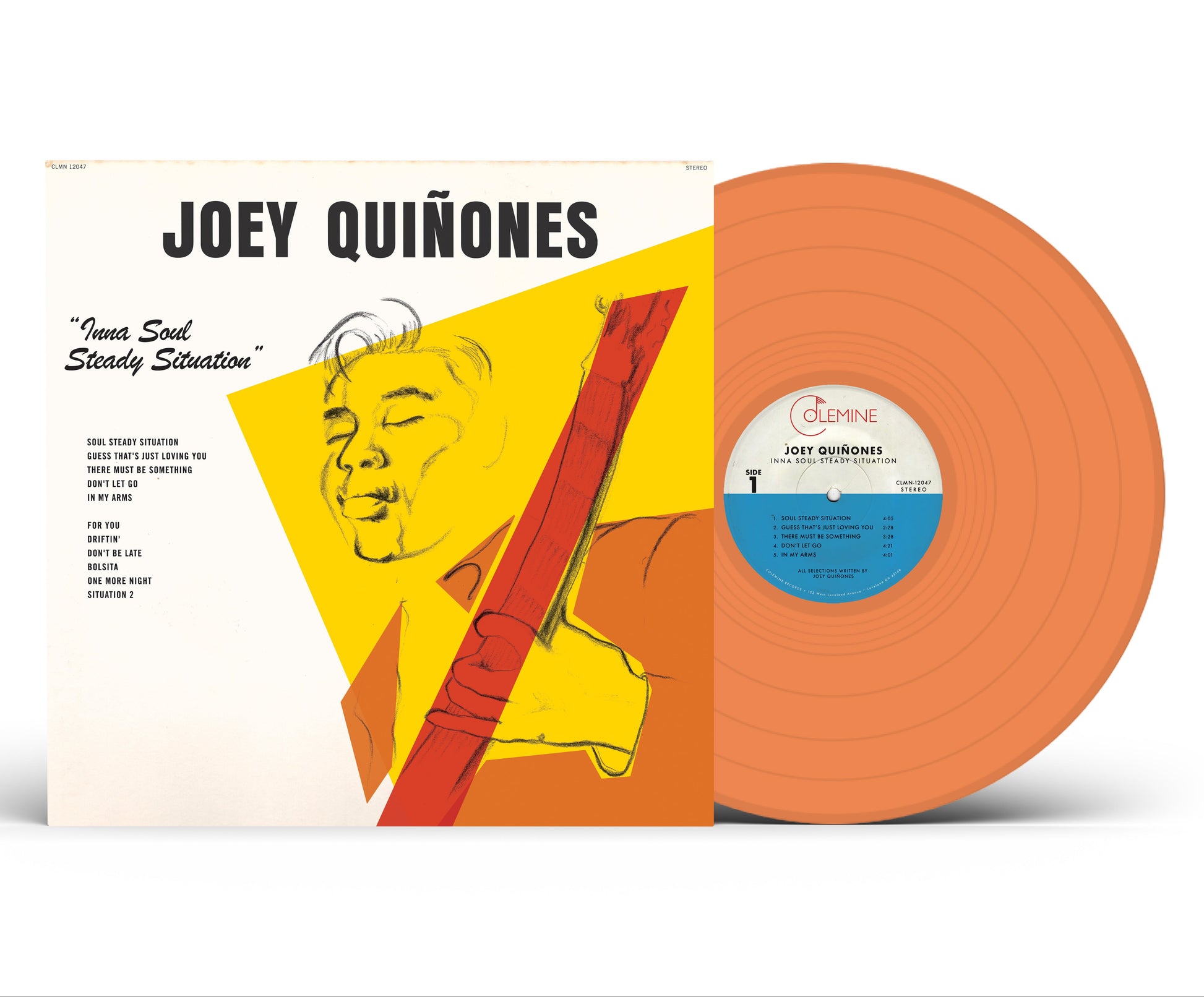 Joey Quiñones - Inna Soul Steady Situation [LP - Opaque Orange]