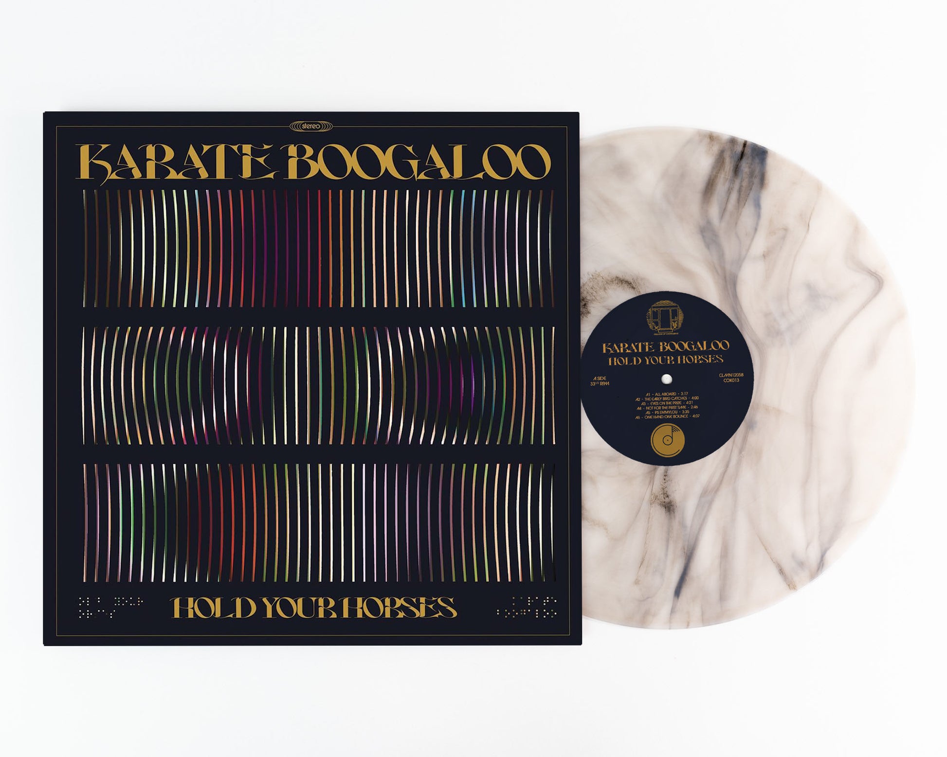 Karate Boogaloo - Hold Your Horses [LP - Natural w/ Black Swirl]