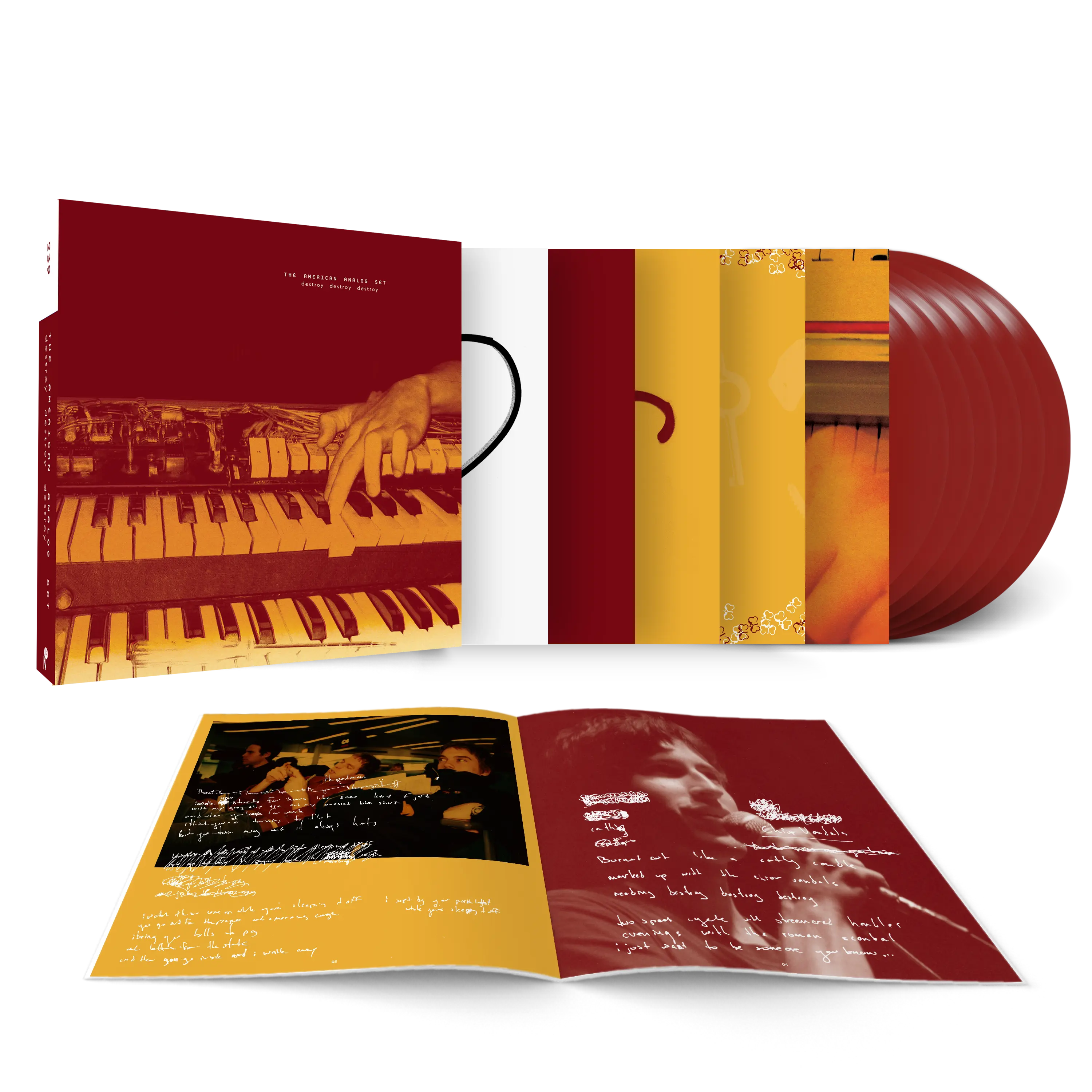 American Analog Set, The - Destroy Destroy Destroy [6xLP - Apple Red]