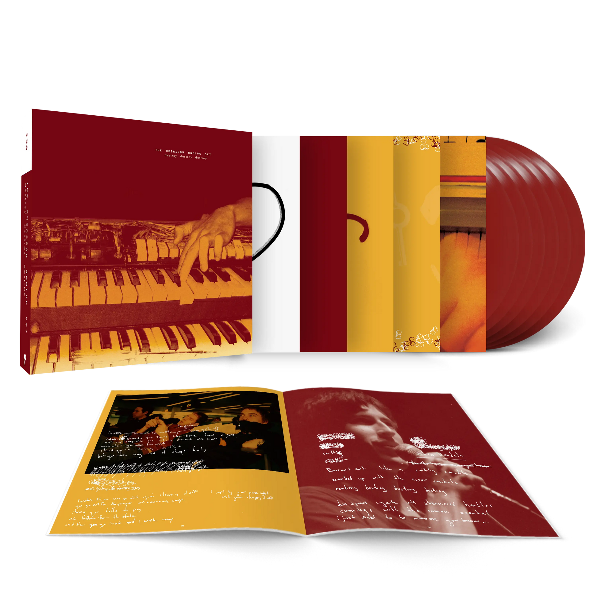 American Analog Set, The - Destroy Destroy Destroy [6xLP - Apple Red]