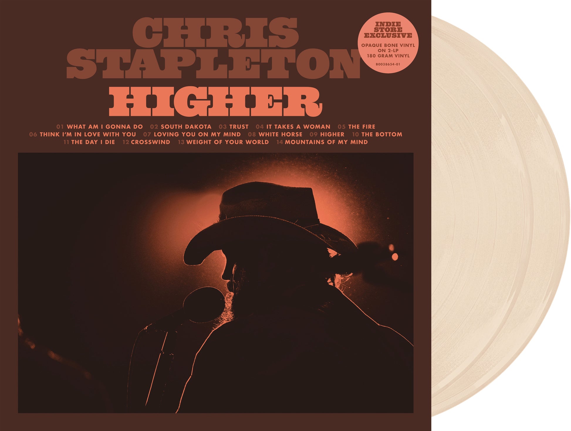 Chris Stapleton - Higher [2xLP - Bone]