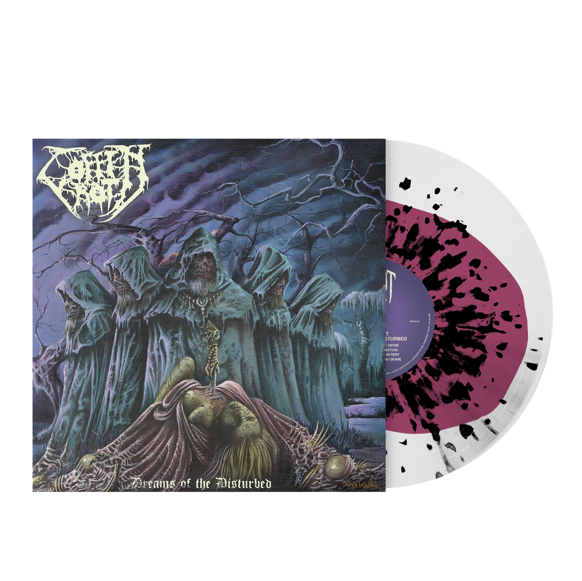 Coffin Rot - Dreams of the Disturbed [LP - Purple/Black Splatter]