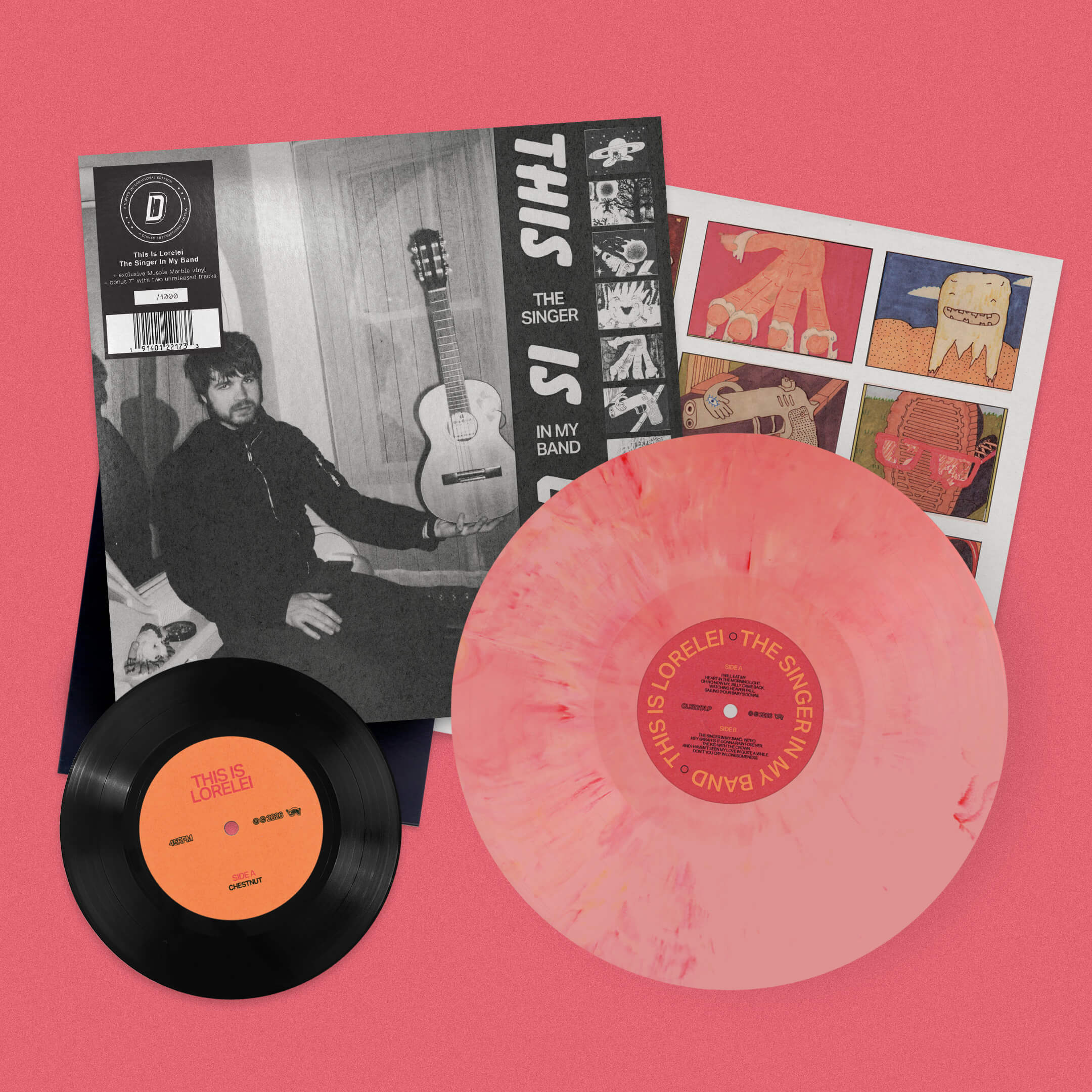 This Is Lorelei - The Singer In My Band (Dinked Edition) [LP+7" - Muscle Marble]